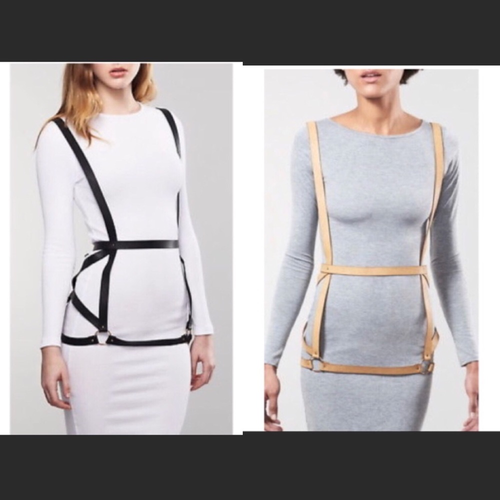 NWT/Sealed Box BIJOUX INDISCRETS MAZE ARROW DRESS HARNESS - One Size